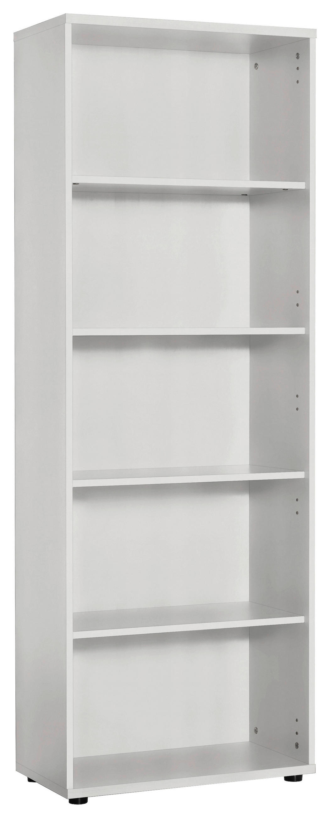 AKTENREGAL Hellgrau  - Hellgrau/Schwarz, Basics, Holzwerkstoff/Kunststoff (65,1/182,4/34,5cm) - MID.YOU