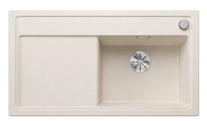 SPÜLE Zenar  - Weiß, Stein (91,5/20,2/51cm) - Blanco