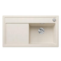 SPÜLE Zenar  - Weiß, Stein (91,5/20,2/51cm) - Blanco