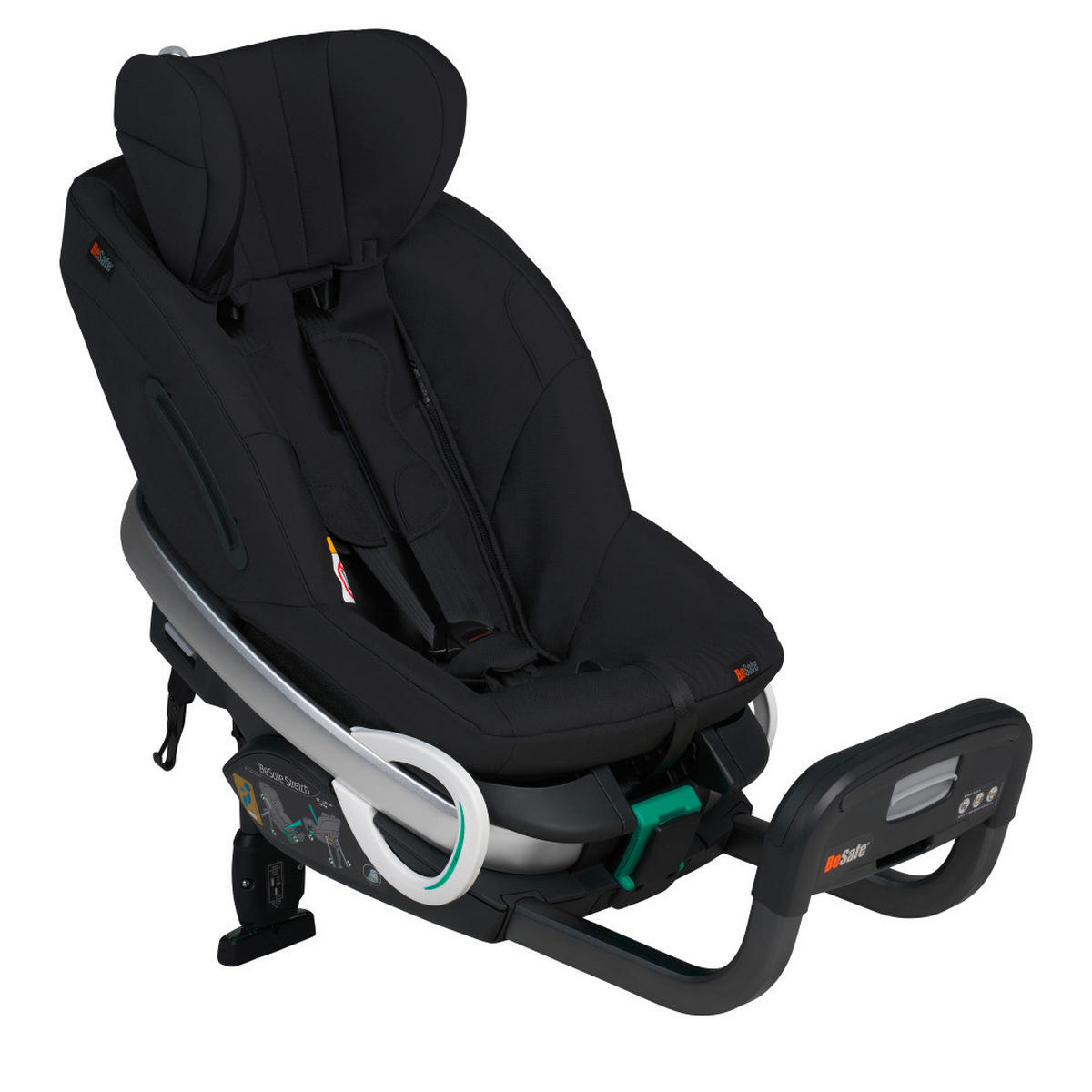 AUTO-SEDIŠTE ZA DECU  Stretch  - crna, Osnovno, tekstil/plastika (10kg) - Besafe
