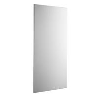 MAGNETTAFEL - Edelstahlfarben, MODERN, Metall (35/75/2cm) - Zack