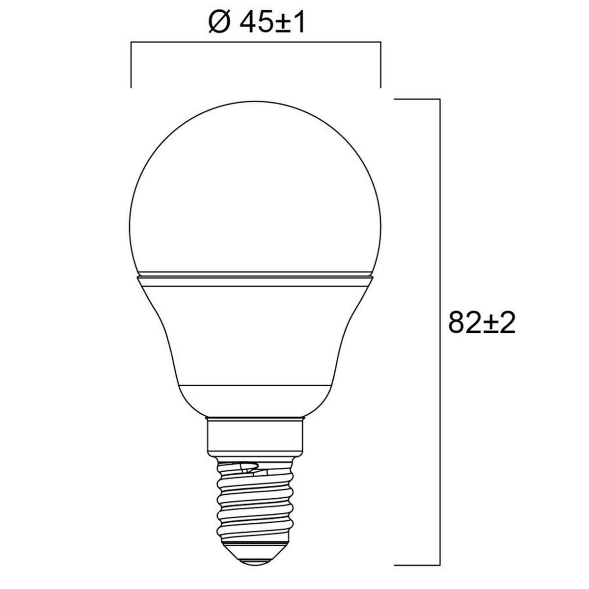 LED IZZÓ   E14  - Basics (4.5/8.2cm)