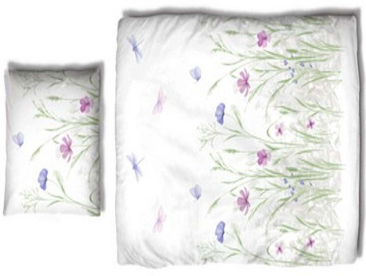 Lenjerie De Pat Cu Două Fețe 220/200 cm  - lila, textil (220/200cm) - Esposa