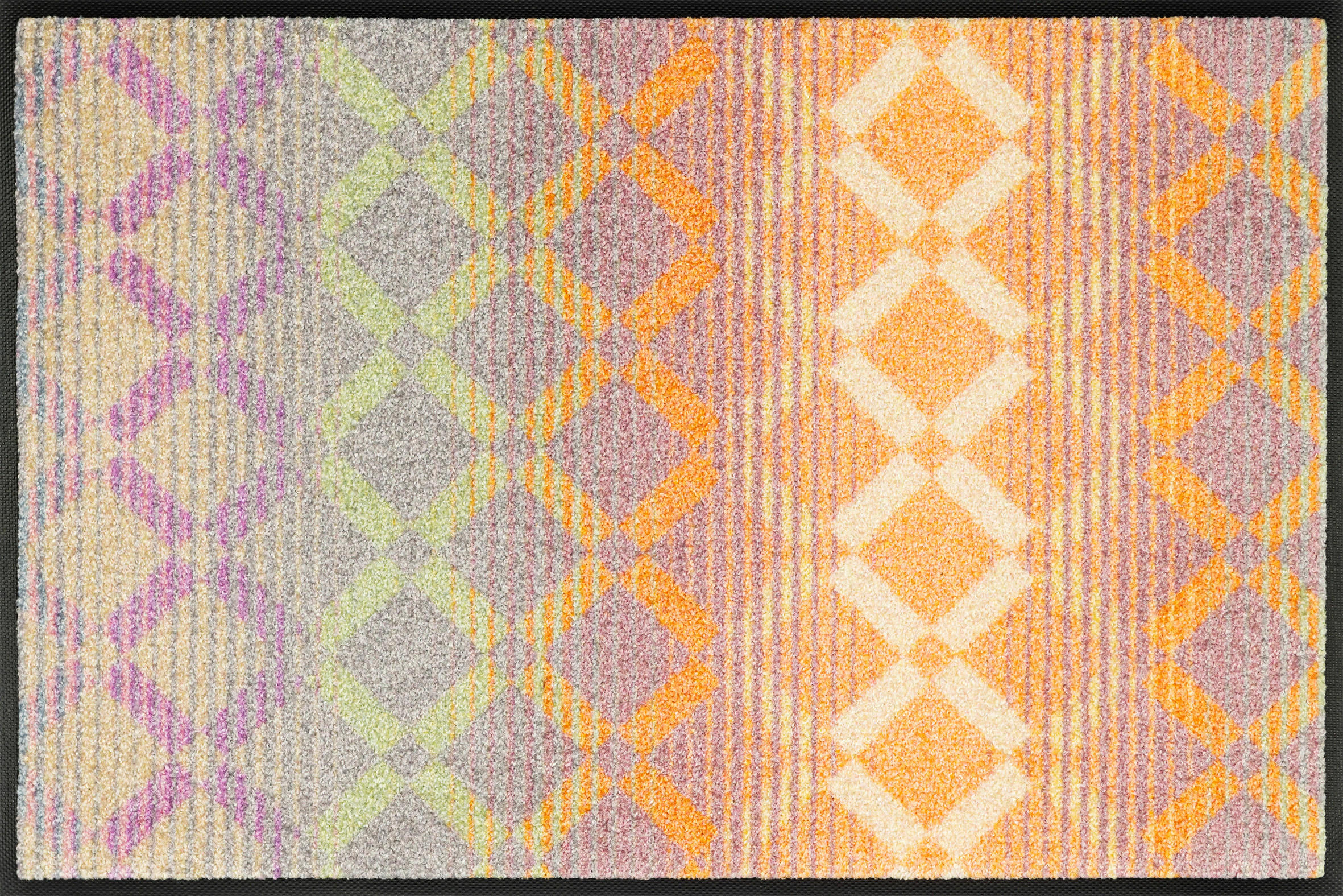 DVEŘNÍ ROHOŽKA, 50/75 cm, vícebarevná - vícebarevná, Konvenční, textil/plast (50/75cm) - wash+dry