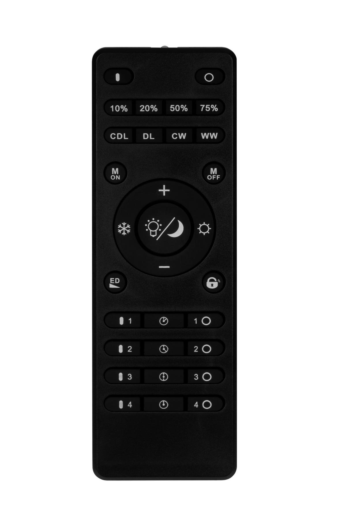 LED-DECKENLEUCHTE Rijeka 100/7,7/6 cm   - Weiß, Design, Kunststoff/Metall (100/7,7/6cm) - Novel