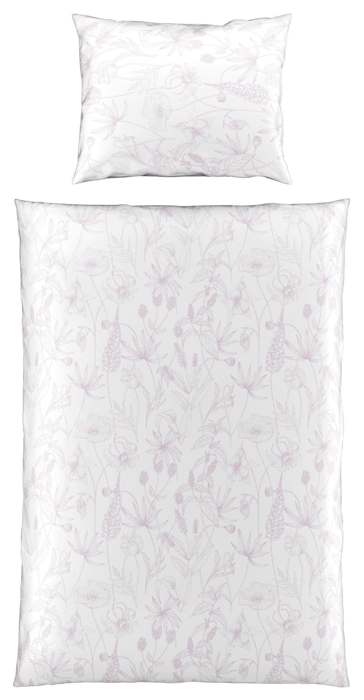 POSTEĽNÁ BIELIZEŇ, renforcé, ružová, 140/200 cm - ružová, Konventionell, textil (140/200cm) - Esposa