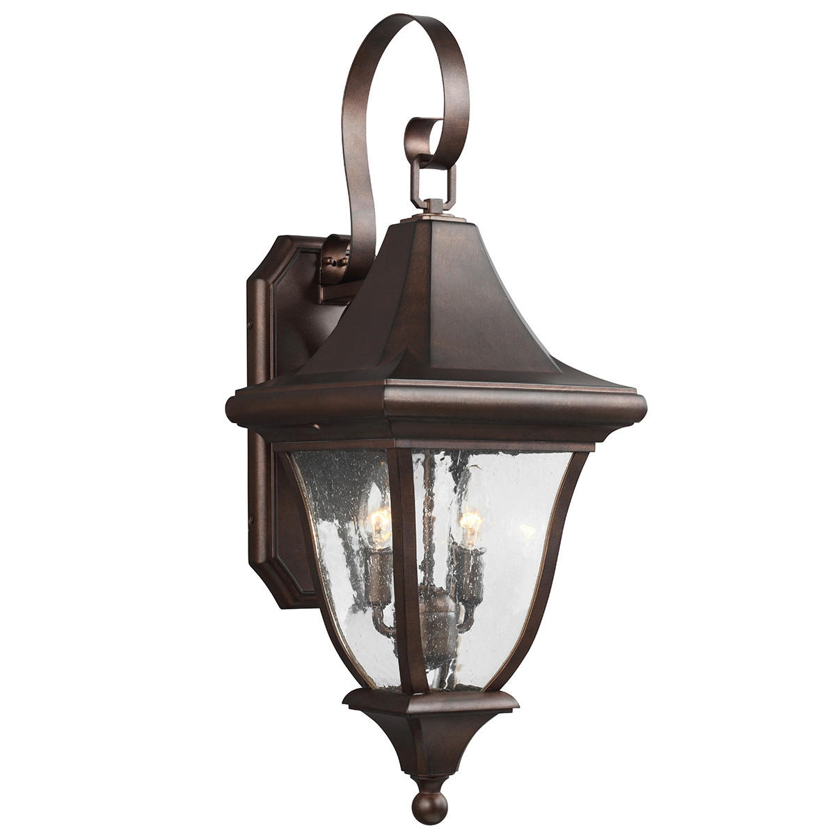 AUSSENWANDLEUCHTE - Bronzefarben, Konventionell, Metall (25,4/31,1/67,3cm) - Elstead Lighting