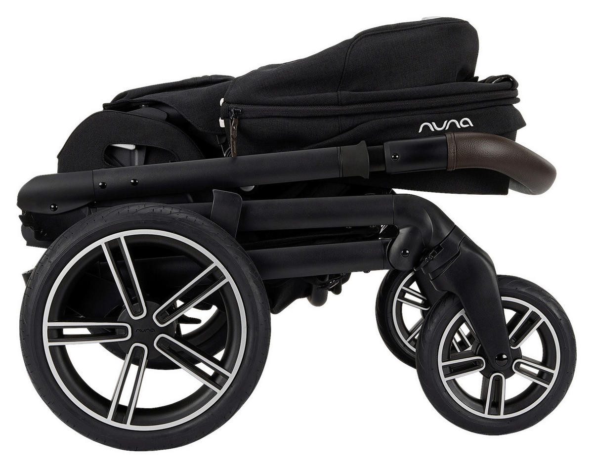 KINDERWAGENSET Mixx Next  - Schwarz, Basics, Kunststoff (60/110/82cm) - Nuna