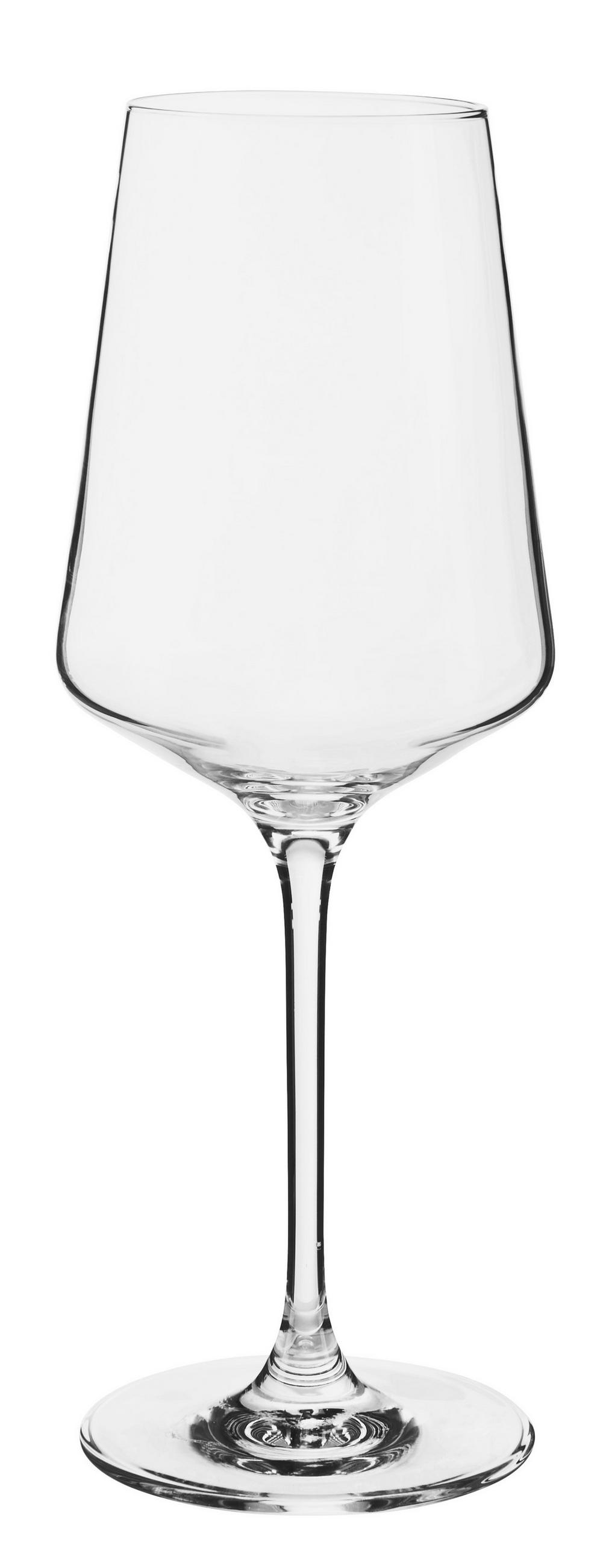 WEIßWEINGLAS 400 ml  - Transparent, Design, Glas (400ml) - Leonardo
