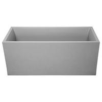 PFLANZTOPF 100/43/40 cm Grau  - Grau, Basics, Kunststoff (100/43/40cm)