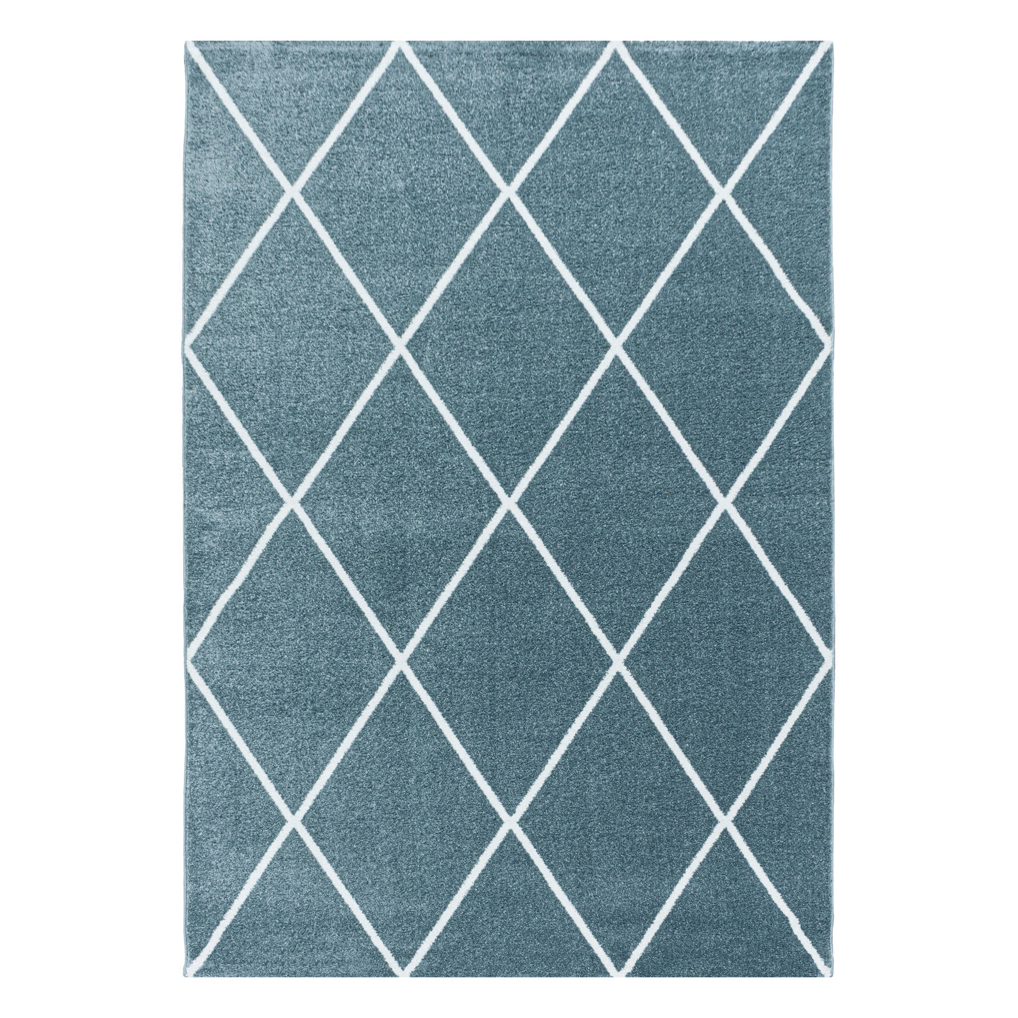 HOCHFLORTEPPICH 80/150 cm Rio 4601 blau  - Blau, Basics, Textil (80/150cm) - Novel