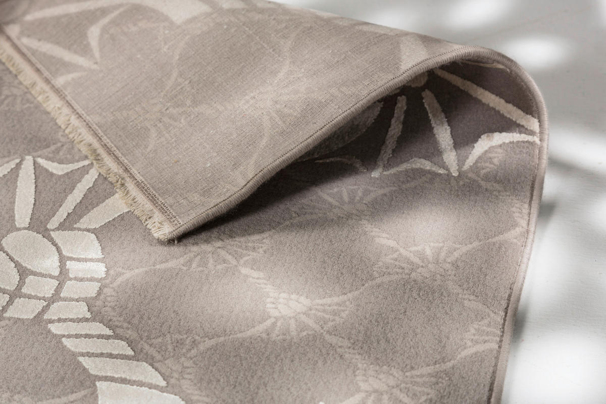 WEBTEPPICH 170/240 cm Cornflower Double Hellgrau  - Hellgrau, Design, Textil (170/240cm) - Joop!