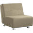 SCHLAFSESSEL in Textil Beige - Chromfarben/Beige, Design, Textil/Metall (84/88/103cm) - Novel SCHLAFSESSEL in Textil Beige - Chromfarben/Beige, Design, Textil/Metall (84/88/103cm) - Novel
