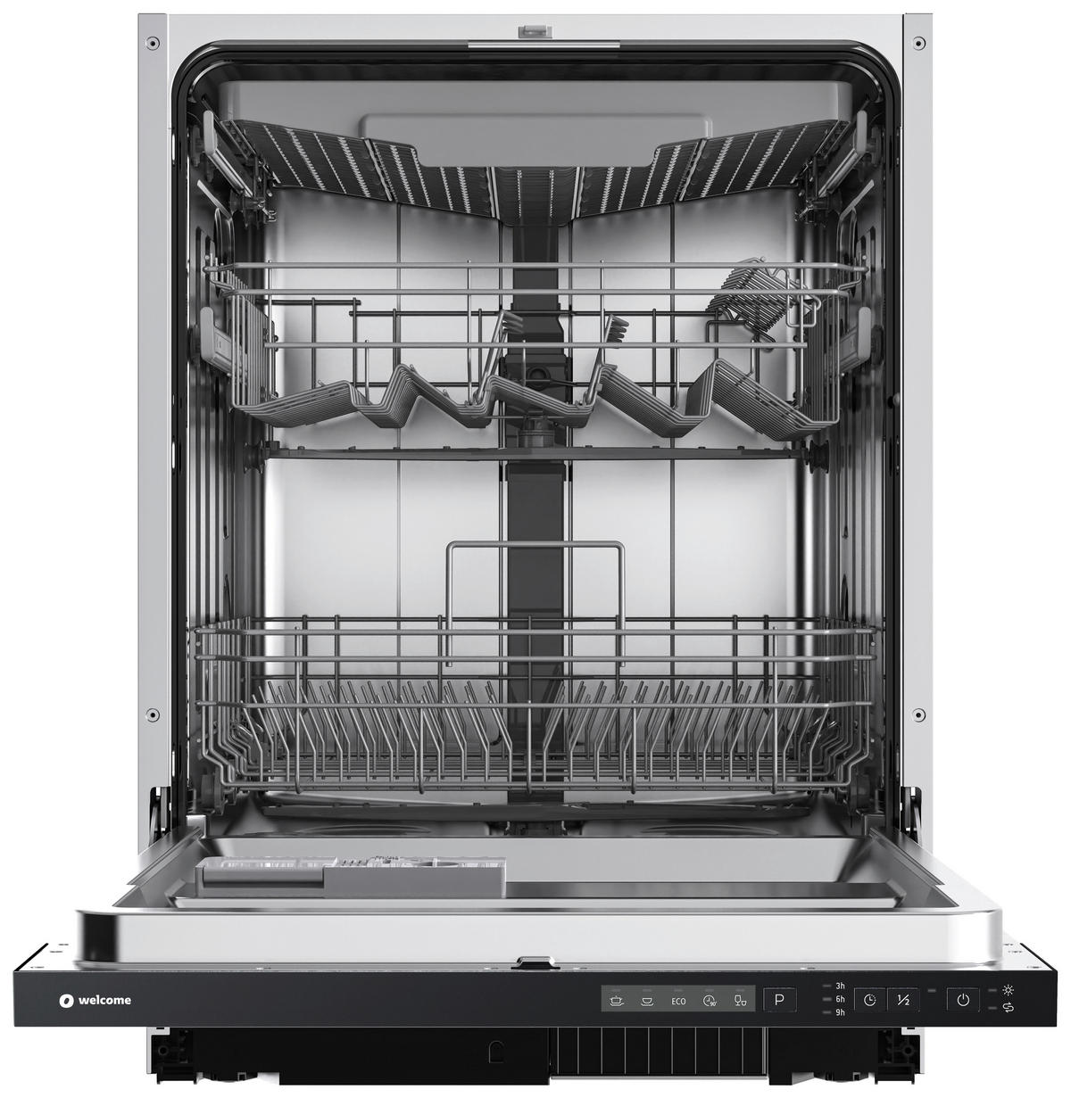 ECKKÜCHE 250/175 cm  in Weiß, Eichefarben  - Eichefarben/Schwarz, Design, Holzwerkstoff/Kunststoff (250/175cm) - MID.YOU