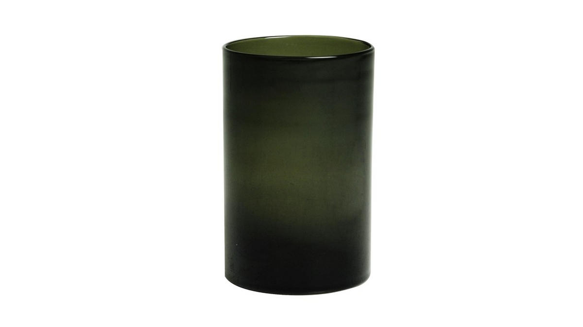 VAS 14 cm  - mörkgrå, Basics, glas (16/25cm)