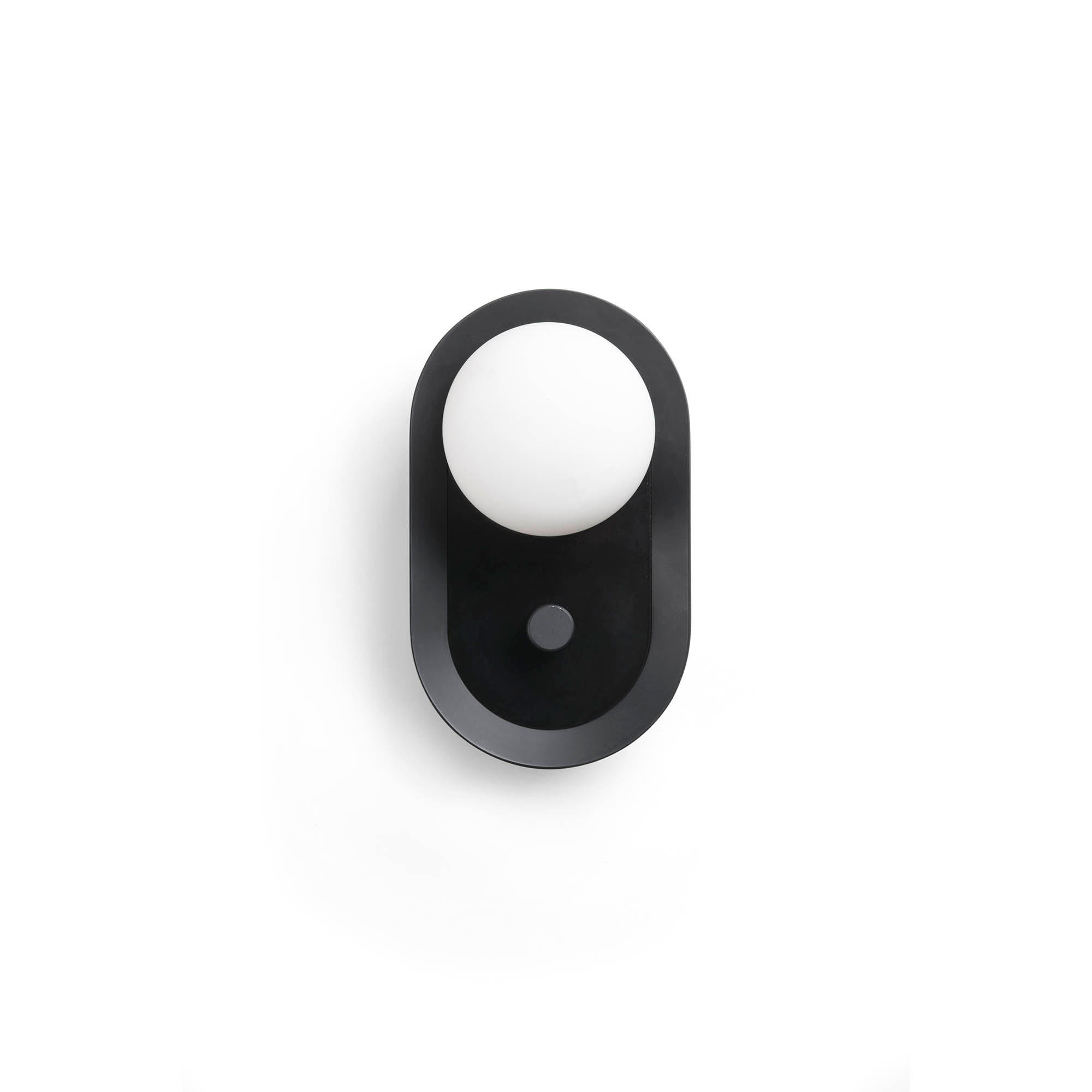 WANDLEUCHTE 20.7/12.2/8.7 cm   - Schwarz, LIFESTYLE, Metall (20.7/12.2/8.7cm)
