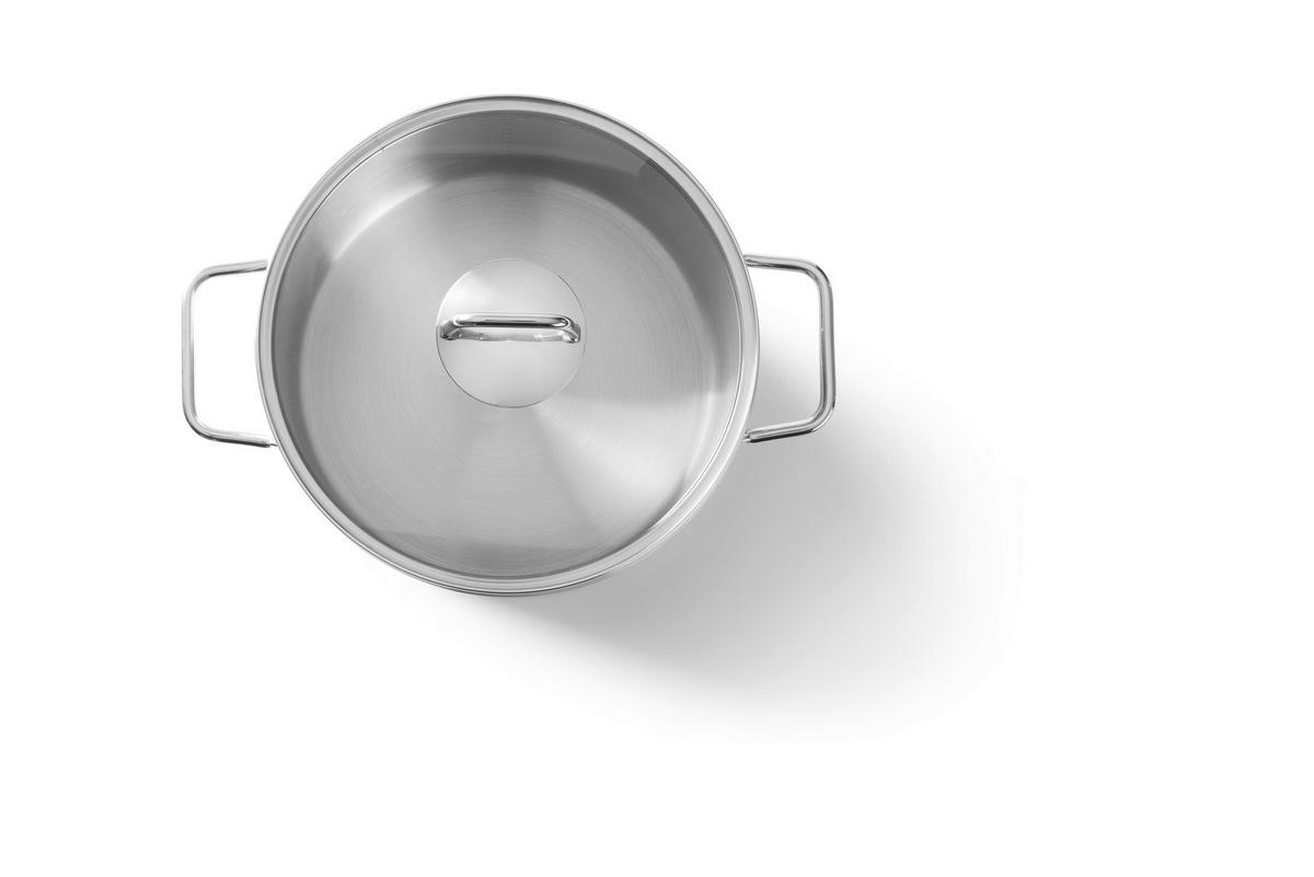 LONAC ZA PEČENJE  2,5 l   Perfect Cooking  - boje oplemenjenog čelika/prozirno, Basics, staklo/metal (20/9,5cm) - Homeware Profession.