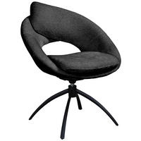 STUHL - Schwarz/Grau, Design, Textil/Metall (69/87,5/66,5cm) - Belluti