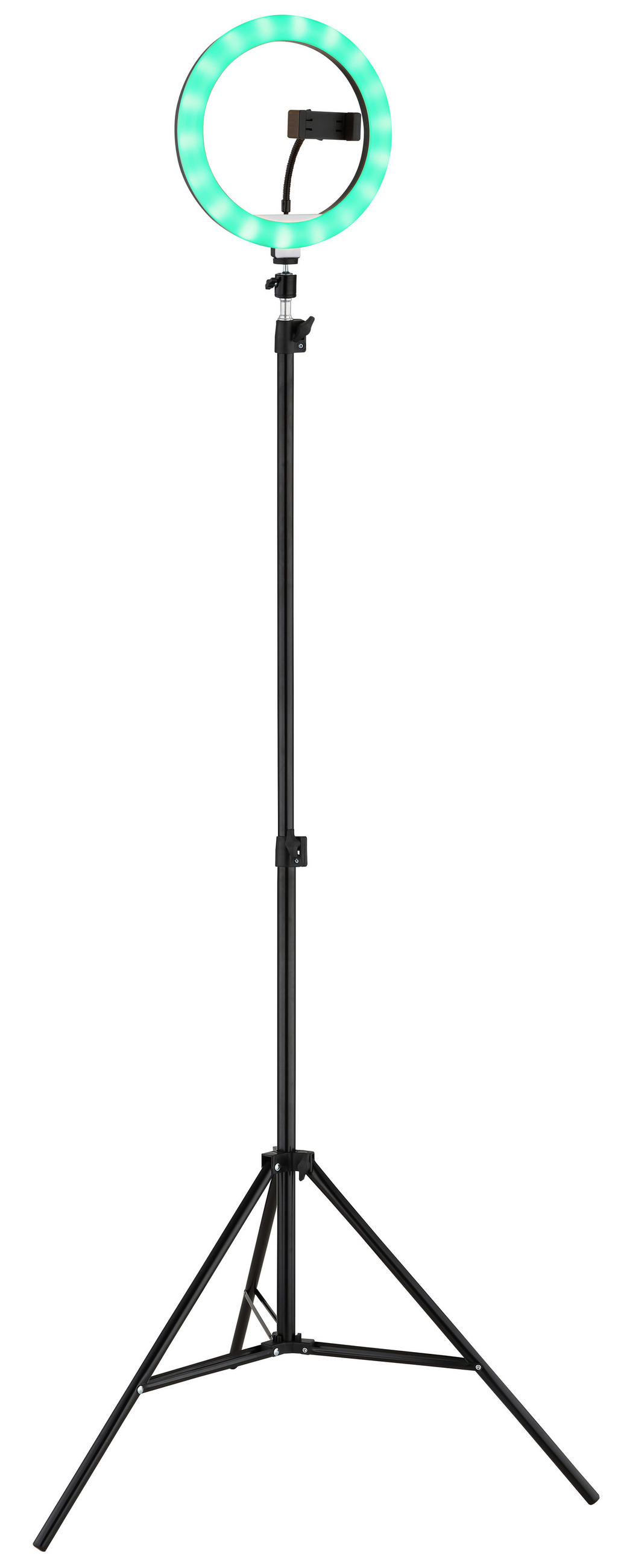LED-GOLVLAMPA Delgado 63/210 cm    - opal/svart, Basics, metall/plast (63/210cm)