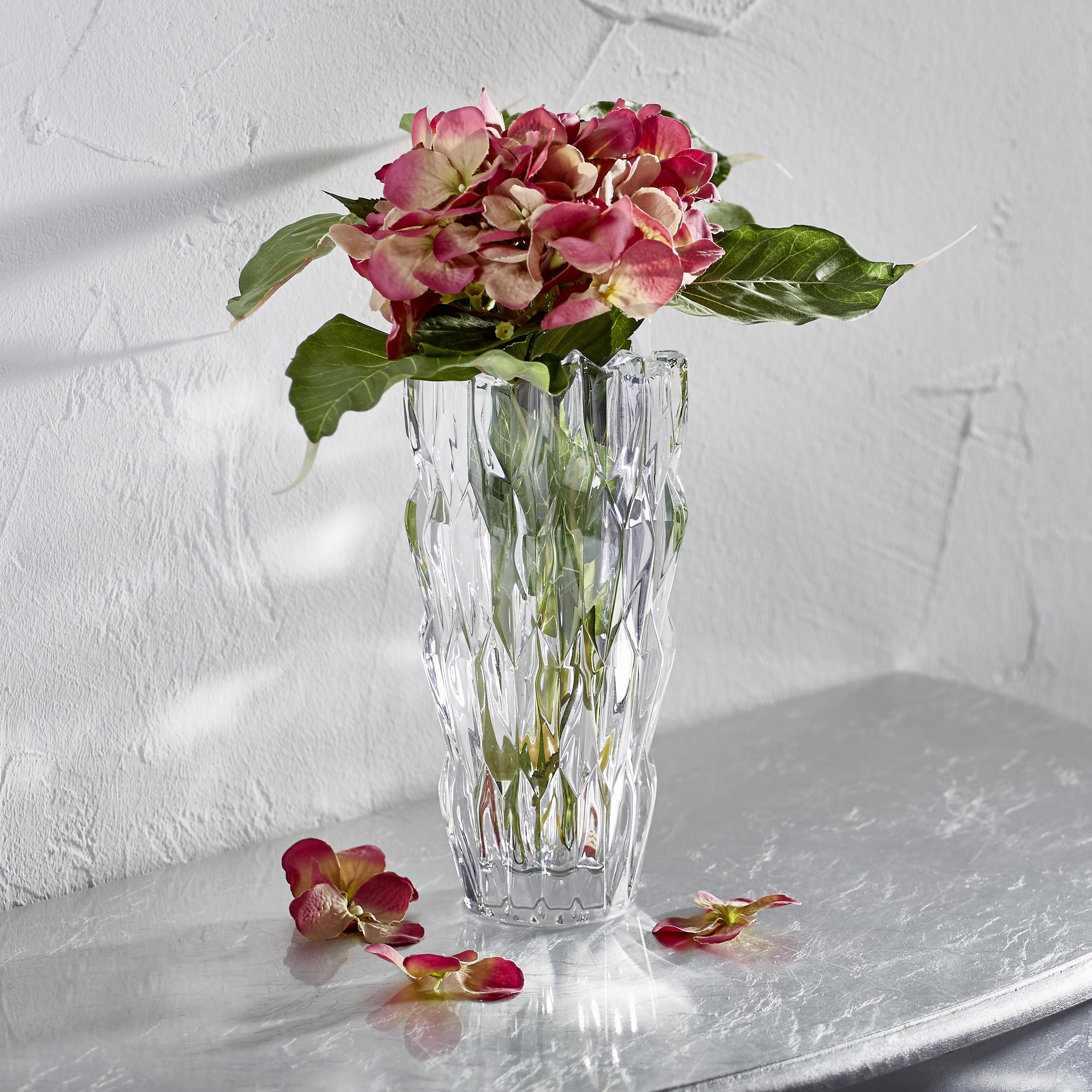 VASE  - Klar, Basics, Glas (26cm) - Nachtmann