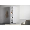 MEHRZWECKSCHRANK 70/178,9/33,4 cm  in Weiß  - Schwarz/Alufarben, KONVENTIONELL, Holzwerkstoff/Kunststoff (70/178,9/33,4cm) - Xora