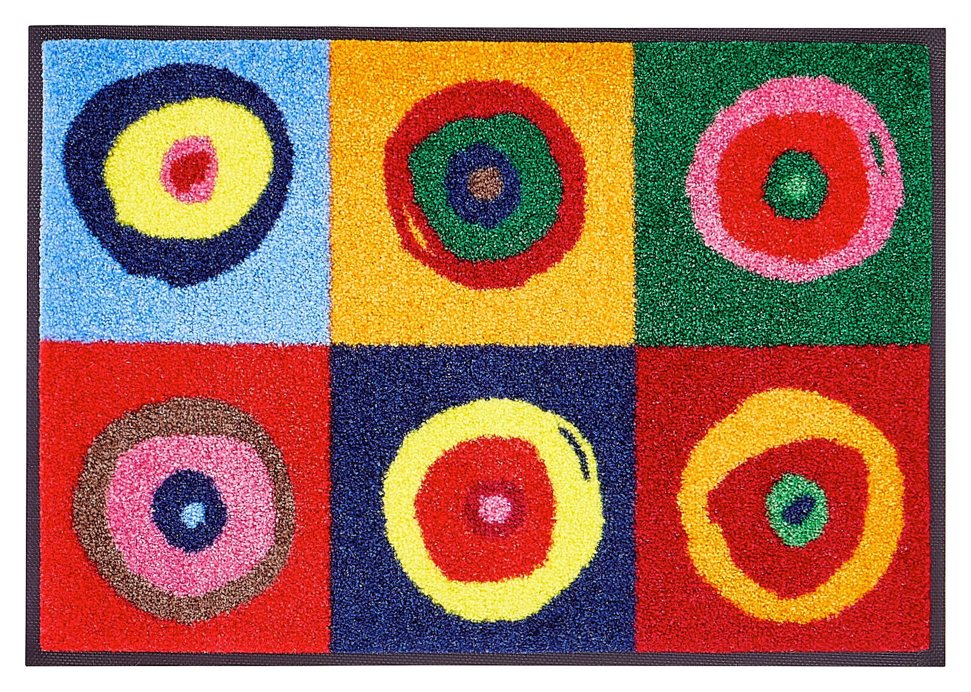 FUßMATTE  40/60 cm  Multicolor  - Multicolor, Trend, Kunststoff/Textil (40/60cm) - wash+dry