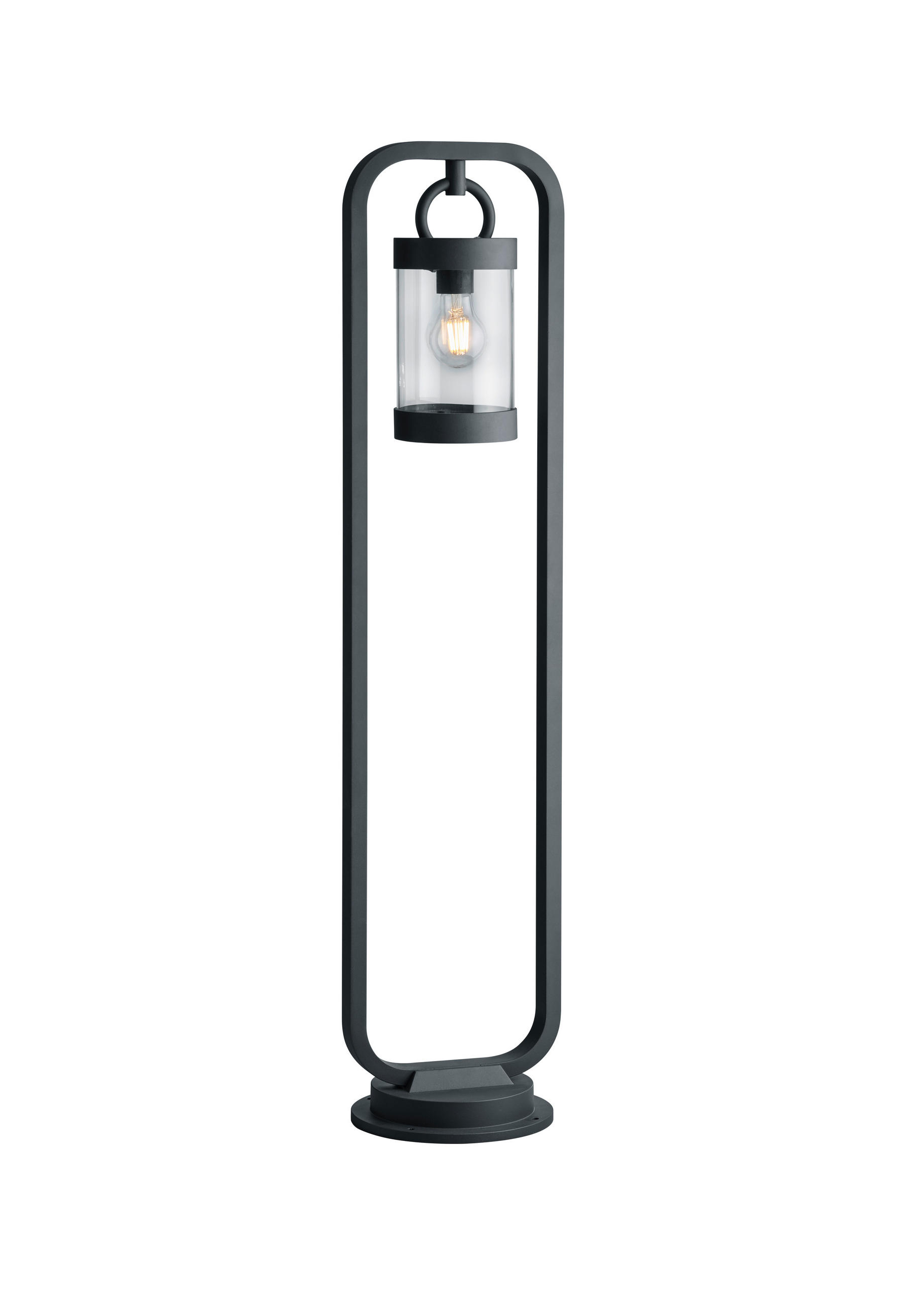 WEGELEUCHTE SAMBESI  - Anthrazit, Basics, Metall (23/100/21cm) - Trio Leuchten