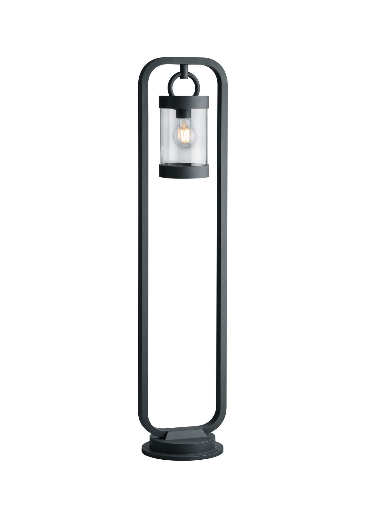 WEGELEUCHTE SAMBESI  - Anthrazit, Basics, Metall (23/100/21cm) - Trio Leuchten