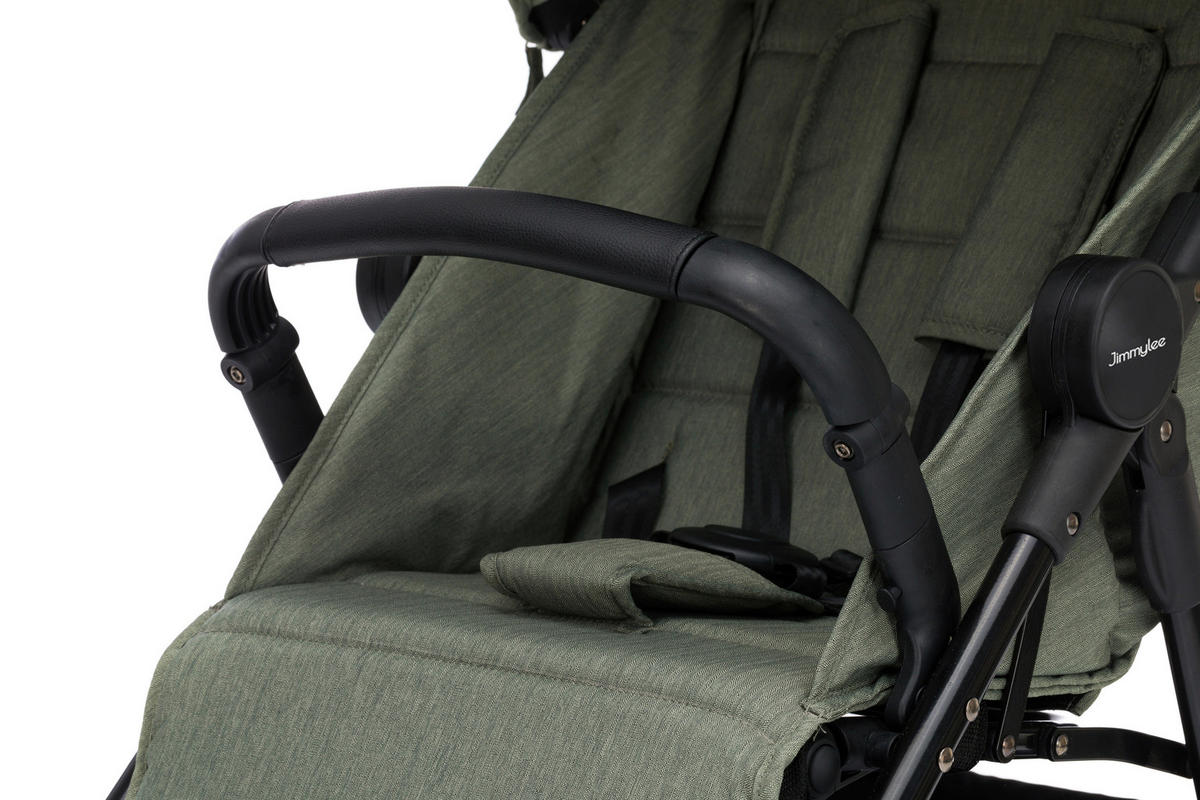 BUGGY LOOP  - Schwarz/Grün, Trend, Textil/Metall (92/36/101cm) - Jimmylee