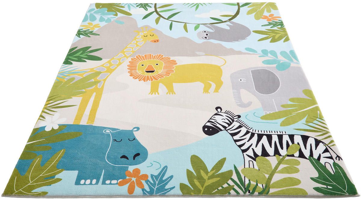 KINDERTEPPICH 120/170 cm  - Multicolor, Design, Textil (120/170cm) - Ben'n'jen