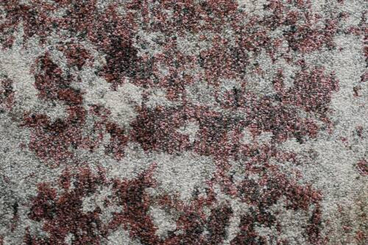WEBTEPPICH 67/140 cm Sorrent Grau, Rosa, Silberfarben  - Silberfarben/Rosa, Design, Textil (67/140cm) - Novel