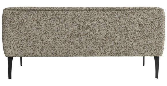 SITZBANK in Textil Blau, Beige  - Blau/Beige, KONVENTIONELL, Textil/Metall (237/85/72cm) - Moderano