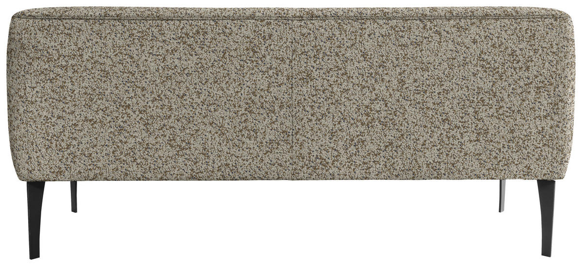 SITZBANK 177/85/72 cm Webstoff Blau, Beige Metall  - Blau/Beige, KONVENTIONELL, Textil/Metall (177/85/72cm) - Moderano