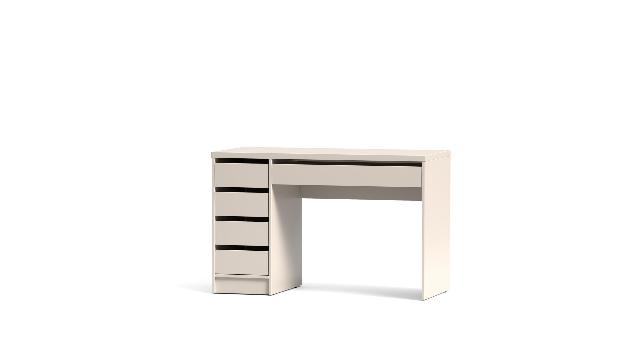 SCHREIBTISCH 120/55/77,6 cm Kaschmir  - Kaschmir, MODERN, Holzwerkstoff (120/55/77,6cm) - Livetastic