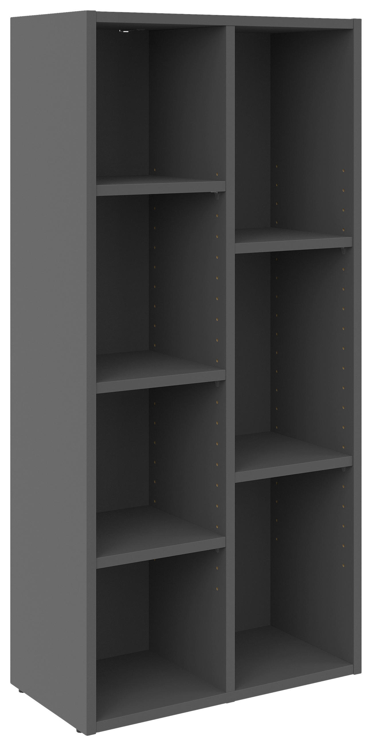 REGAL  50/106/26 cm Anthrazit  - Anthrazit, Basics, Holzwerkstoff (50/106/26cm) - Boxxx