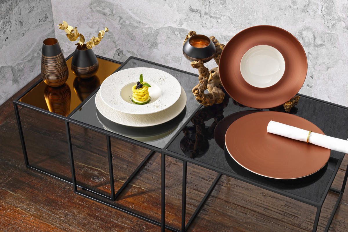 GURMANSKI TANJUR  32 cm        Manufacture Glow  - narančasta, Lifestyle, keramika (32cm) - Villeroy & Boch