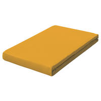 SPANNLEINTUCH 200/200 cm Frottee  - Dunkelgelb, Basics, Textil (200/200cm) - Schlafgut