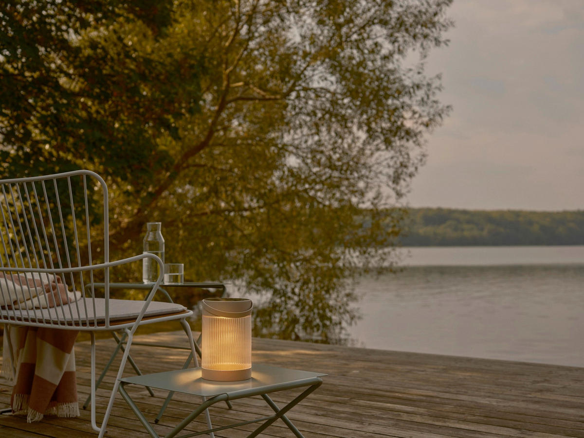 SOLARLEUCHTE 14/22 cm   - Sandfarben, Trend, Kunststoff (14/22cm) - Nordlux
