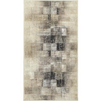 VINTAGE-TEPPICH 80/150 cm ONDEA MARTIN, waschbar Anthrazit, Creme, Taupe  - Taupe/Anthrazit, Design, Kunststoff/Textil (80/150cm) - Lindorug