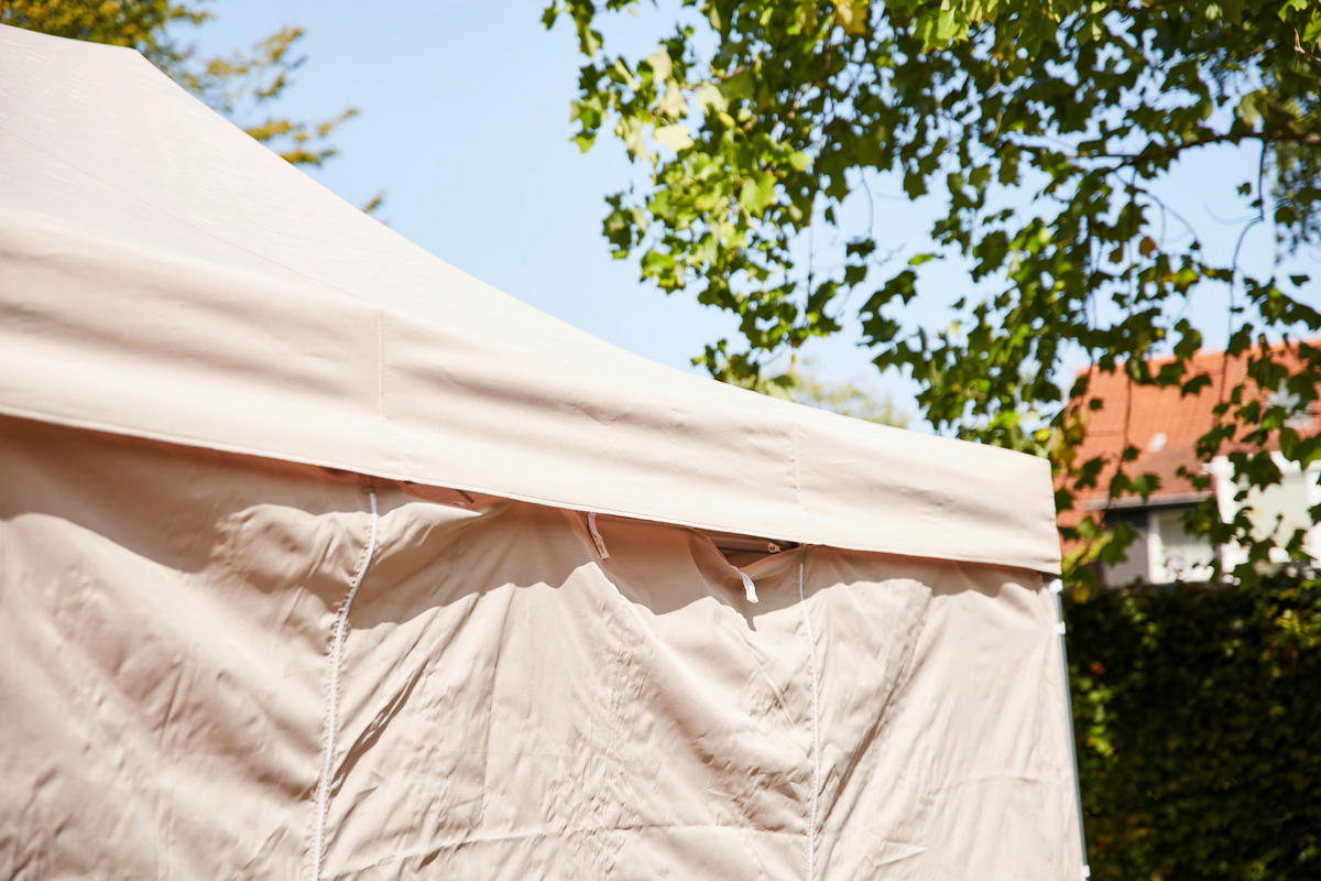 PAVILLON 450/330/300 cm   - Taupe, KONVENTIONELL, Textil/Metall (450/330/300cm) - Siena Garden