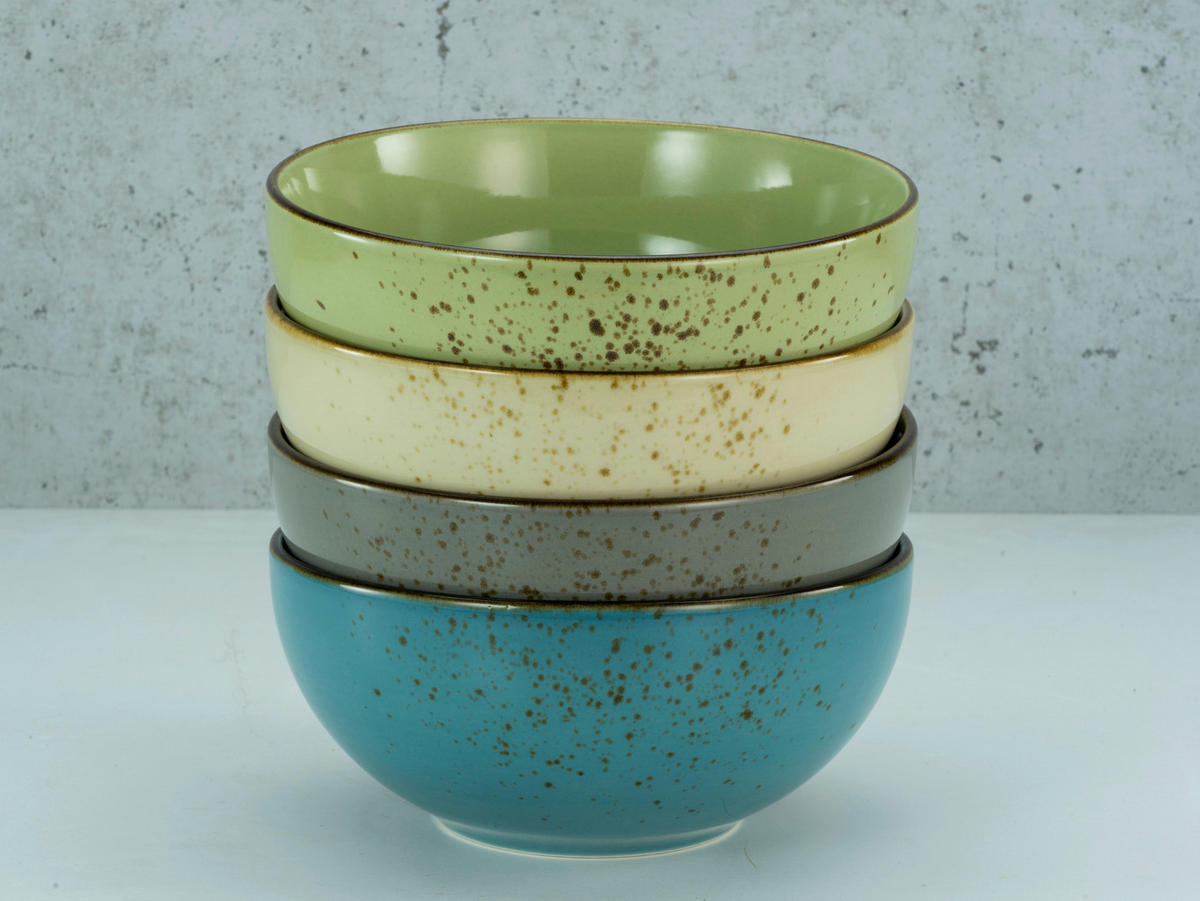 Smoothiebowl 16,cm D  - Multicolor, KONVENTIONELL, Keramik (16,5/5,5cm) - Creatable