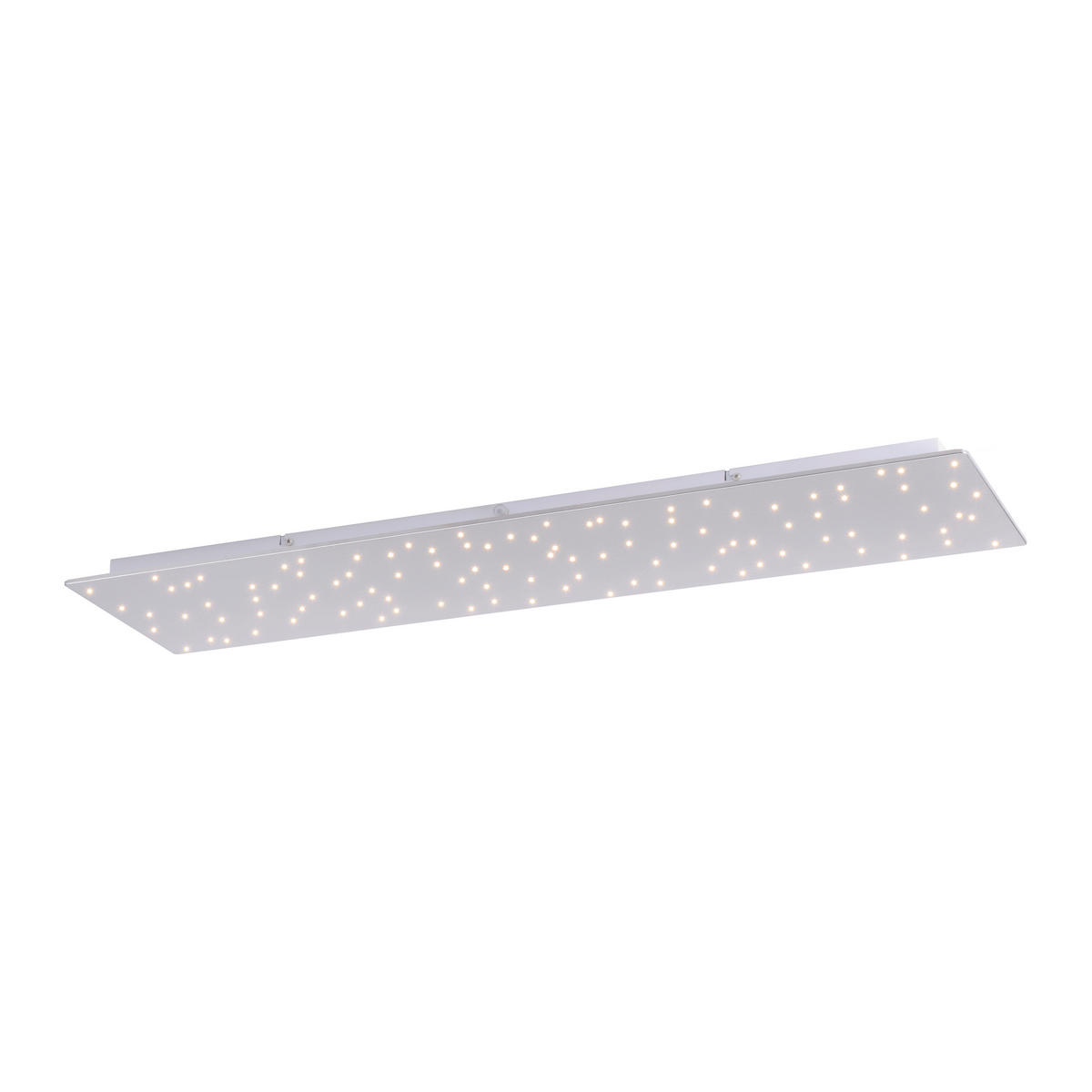 DECKENLEUCHTE 18 W    100/25/4 cm  - Silberfarben, Design, Metall (100/25/4cm)