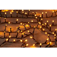 Lichterkette mit 700 LED´s 2000 cm  - Schwarz, Basics, Kunststoff (2000cm) - X-Mas