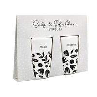 SALZ- ODER PFEFFERSTREUER  - Multicolor, Basics, Keramik (6/4cm)