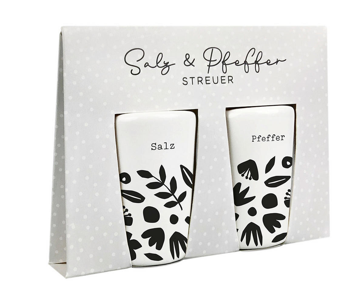 SALZ- ODER PFEFFERSTREUER  - Multicolor, Basics, Keramik (6/4cm)