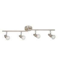 LED-STRAHLER Kevin 70,5/9/12,6 cm  - Nickelfarben, Basics, Metall (70,5/9/12,6cm) - Boxxx