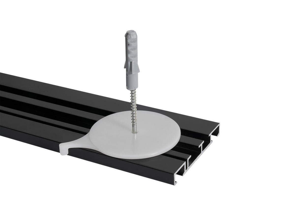STROPNÝ DRŽIAK - biela, Basics, kov (5,5/0,7/0,5cm) - Homeware