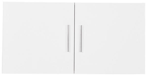 AUFSATZSCHRANK 80/40/40 cm - Chromfarben/Weiß, Design, Holzwerkstoff/Kunststoff (80/40/40cm) - Xora