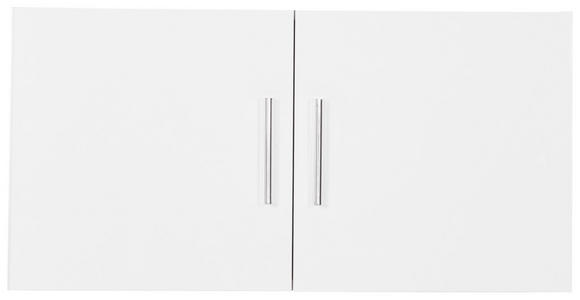 AUFSATZSCHRANK 80/40/54 cm   - Chromfarben/Weiß, Design, Holzwerkstoff/Kunststoff (80/40/54cm) - Xora