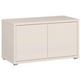 GARDEROBENBANK - Sandfarben/Grau, MODERN, Kunststoff (74,5/41,5/34,9cm) - Carryhome